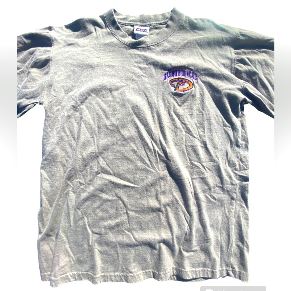 Vintage CSA Diamondbacks embroidered tee